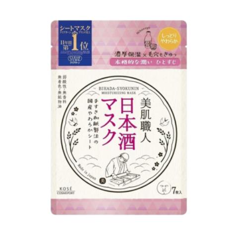 Kose - Clear Turn Beautiful Skin Artisan - Masque au saké - 7 pièces