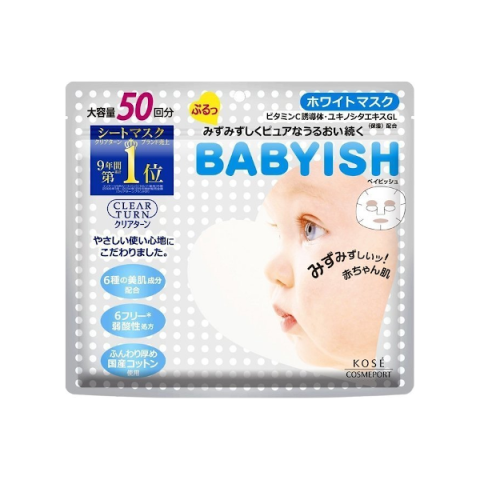 Kose - Masque Babyish Clear Turn - White - 50pièce Kose - Masque Babyish Clear Turn - White - 50pièce