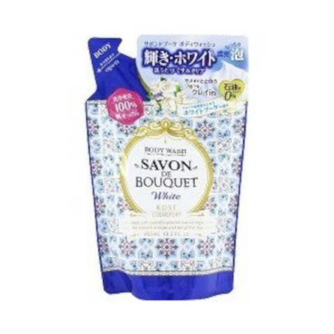 Kose - Savon De Bouquet White Recharge de gel douche - 400ml Kose - Savon De Bouquet White Recharge de gel douche - 400ml