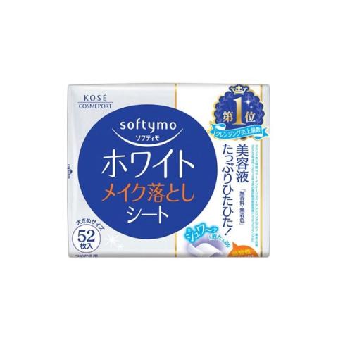 Kose - Softymo Makeup Removal Sheet Refill - 52pièces - White