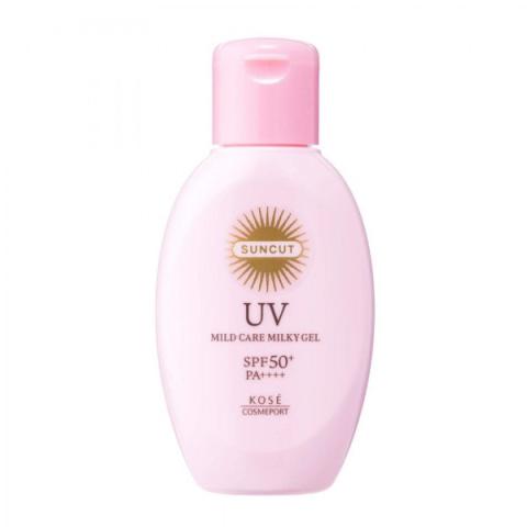 Kose - SunCut Gel Lacté de Soins Doux SPF50 + PA ++++ - 80g Kose - SunCut Gel Lacté de Soins Doux SPF50 + PA ++++ - 80g