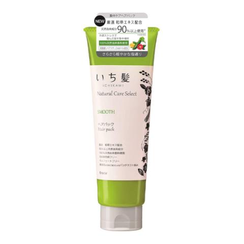 Kracie - Ichikami Pack de cheveux Natural Care Select - 180g - Smooth Kracie - Ichikami Pack de cheveux Natural Care Select - 180g - Smooth