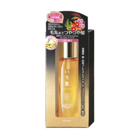 Kracie - Ichikami Sérum d'huile réparatrice capillaire - 60ml Kracie - Ichikami Sérum d'huile réparatrice capillaire - 60ml