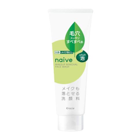 Kracie - Nettoyant visage démaquillant Naive pour purifier les pores - 180g Kracie - Nettoyant visage démaquillant Naive pour purifier les pores - 180g