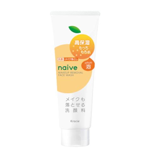 Kracie - Nettoyant visage démaquillant Naive très hydratant - 180g Kracie - Nettoyant visage démaquillant Naive très hydratant - 180g