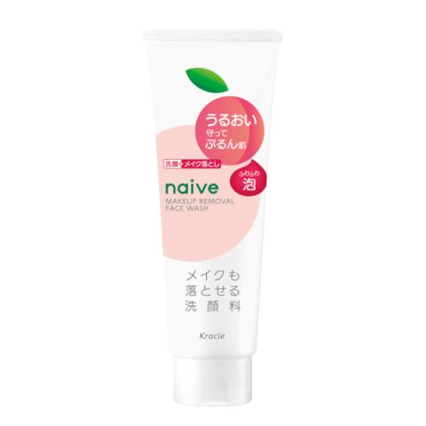 Kracie - Nettoyant visage hydratant démaquillant Naive - 180g Kracie - Nettoyant visage hydratant démaquillant Naive - 180g