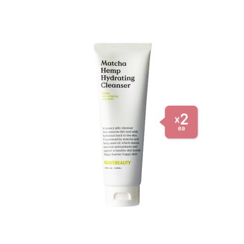 Krave - Matcha Hemp Hydrating Cleanser - 120ml - (New) (2ea) Set Krave - Matcha Hemp Hydrating Cleanser - 120ml - (New) (2ea) Set