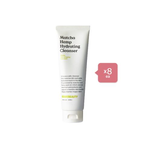 Krave - Matcha Hemp Hydrating Cleanser - 120ml - (New) (8ea) Set Krave - Matcha Hemp Hydrating Cleanser - 120ml - (New) (8ea) Set