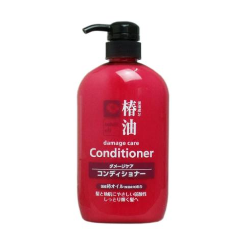 KUMANO COSME - Après-shampoing pour soins contre les dommages à l'huile de camélia - 600ml