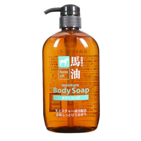 KUMANO COSME - Horse Oil Moisture Body Soap - 600ml KUMANO COSME - Horse Oil Moisture Body Soap - 600ml