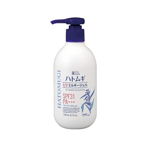 KUMANO COSME - Reihaku Hatomugi Gel laiteux UV SPF31 PA+++ - 250g KUMANO COSME - Reihaku Hatomugi Gel laiteux UV SPF31 PA+++ - 250g
