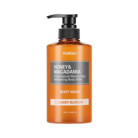 KUNDAL - Gel douche pur au miel et à la macadamia - 500ml - Cherry Blossom KUNDAL - Gel douche pur au miel et à la macadamia - 500ml - Cherry Blossom
