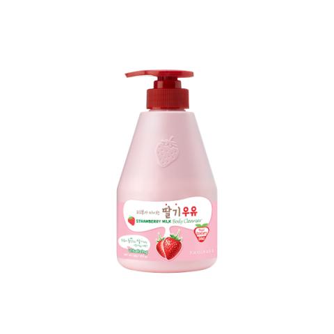Kwailnara - Milk Body Cleanser - 560g - Strawberry