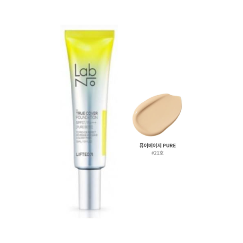 LabNo - Lifted True Cover Foundation SPF37 PA +++ - 30ml - 21 Pure LabNo - Lifted True Cover Foundation SPF37 PA +++ - 30ml - 21 Pure