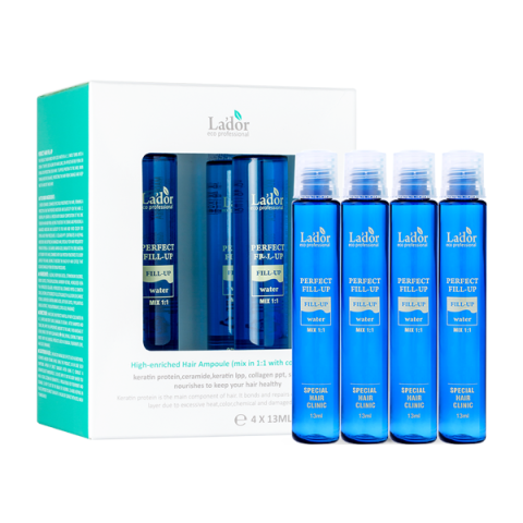 Lador - Ampoule de remplissage capillaire parfait - 13ml x 4pièces