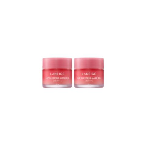 LANEIGE Coffret Lip Sleeping Mask EX - 20g - Berry (2ea) LANEIGE Coffret Lip Sleeping Mask EX - 20g - Berry (2ea)