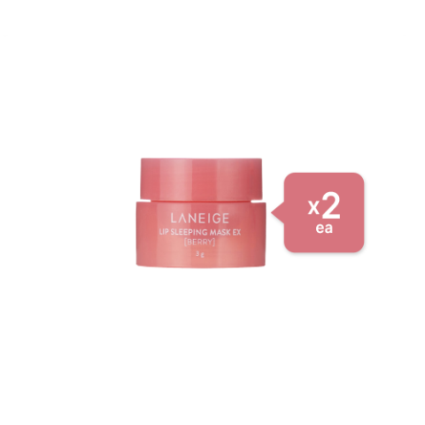 LANEIGE - Lip Sleeping Mask EX - 3g - Berry (2ea) Set LANEIGE - Lip Sleeping Mask EX - 3g - Berry (2ea) Set