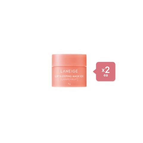 LANEIGE - Lip Sleeping Mask EX - 8g - Grapefruit (2ea) Set LANEIGE - Lip Sleeping Mask EX - 8g - Grapefruit (2ea) Set