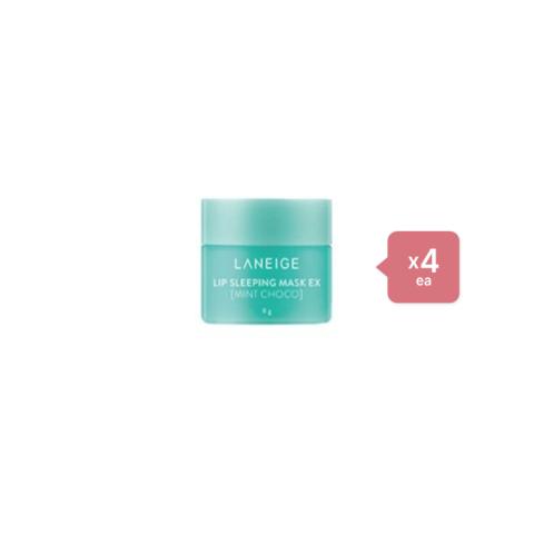 LANEIGE Lip Sleeping Mask EX - 8g - Mint Choco (4ea) Set LANEIGE Lip Sleeping Mask EX - 8g - Mint Choco (4ea) Set