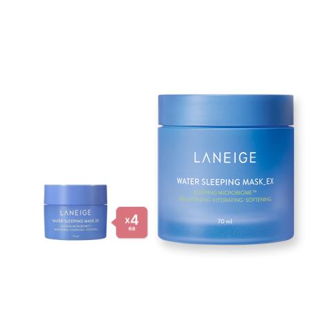 LANEIGE - Masque de sommeil à l'eau EX - 70ml (1ea) + 15ml (4ea) Set LANEIGE - Masque de sommeil à l'eau EX - 70ml (1ea) + 15ml (4ea) Set