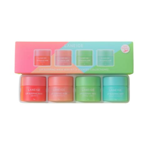 LANEIGE - Mini Kit Masque de Sommeil Lèvres EX - 1 ensemble (4*8g)