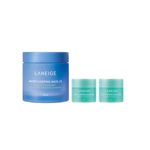 LANEIGE - Water Sleeping Mask EX - 70ml (1ea) + Lip Sleeping Mask... LANEIGE - Water Sleeping Mask EX - 70ml (1ea) + Lip Sleeping Mask...