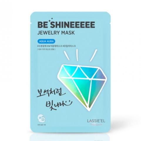Lassieel - Paquet de masque à bijoux Be Shine Aqua Aura - 5pièces