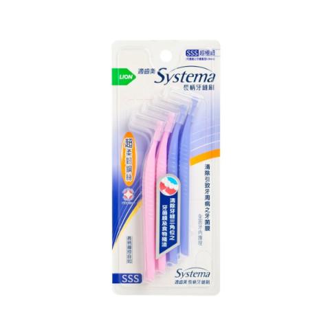 LION - Brosse interdentaire Dentor Systema - SSS - 8pièces LION - Brosse interdentaire Dentor Systema - SSS - 8pièces