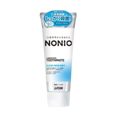 LION - Dentifrice Nonio - 130g - Clear Herb Mint LION - Dentifrice Nonio - 130g - Clear Herb Mint
