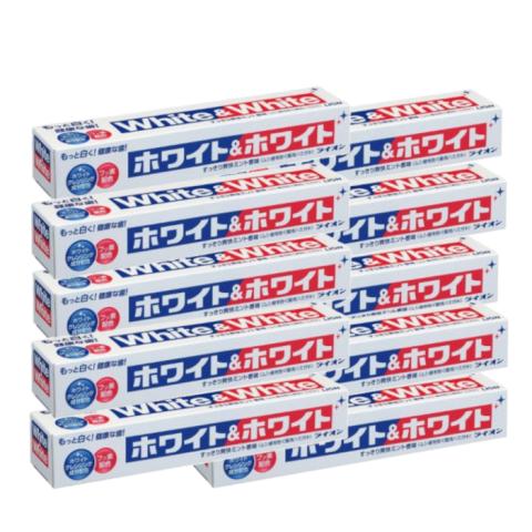 LION - White & White Toothpaste (10ea) LION - White & White Toothpaste (10ea)