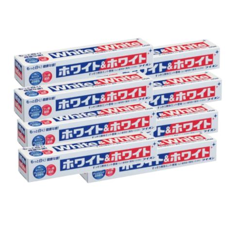 LION - White & White Toothpaste (8ea) LION - White & White Toothpaste (8ea)
