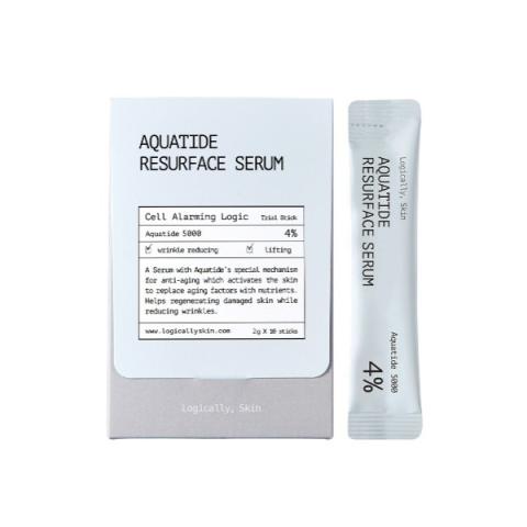 Logically, Skin - Aquatide Resurface Serum Stick Pouch - 2g X 10pièces Logically, Skin - Aquatide Resurface Serum Stick Pouch - 2g X 10pièces