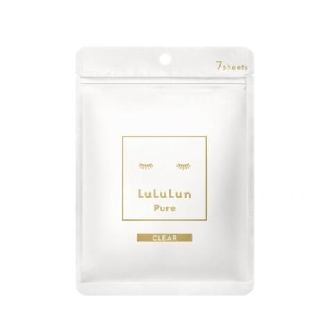 LuLuLun - Masque en tissu pur transparent - 7pièces - White LuLuLun - Masque en tissu pur transparent - 7pièces - White