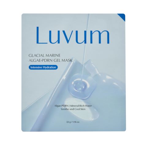 LUVUM - Masque gel aux algues marines glaciaires-PDRN - 1pièce