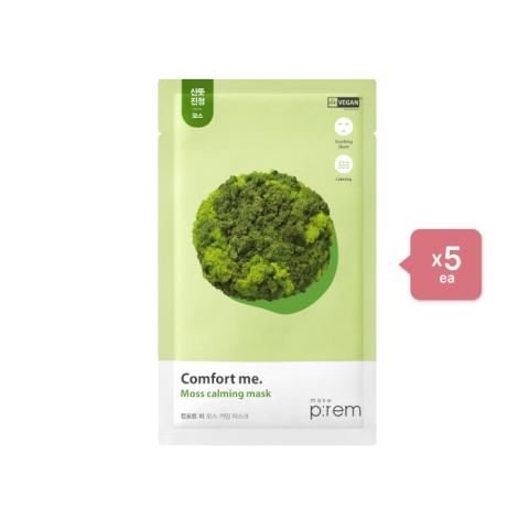 make p:rem - Comfort Me. Moss Calming Mask - 1pc (5ea) Set make p:rem - Comfort Me. Moss Calming Mask - 1pc (5ea) Set