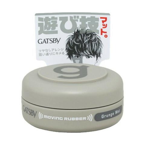 Mandom - Gatsby Caoutchouc en mouvement - 15g - Grunge Mat Grey