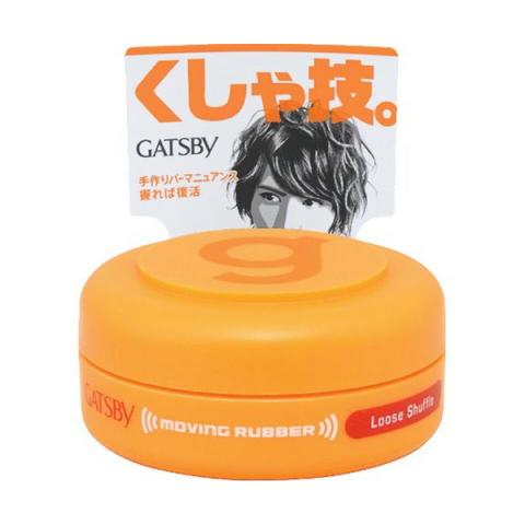 Mandom - Gatsby Caoutchouc en mouvement - 15g - Loose Shuffle Orange