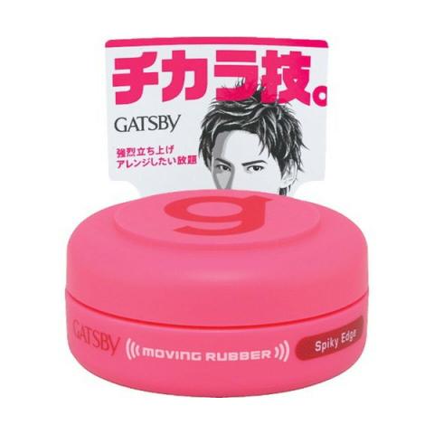Mandom - Gatsby Caoutchouc en mouvement - 15g - Spiky Edge Pink Mandom - Gatsby Caoutchouc en mouvement - 15g - Spiky Edge Pink
