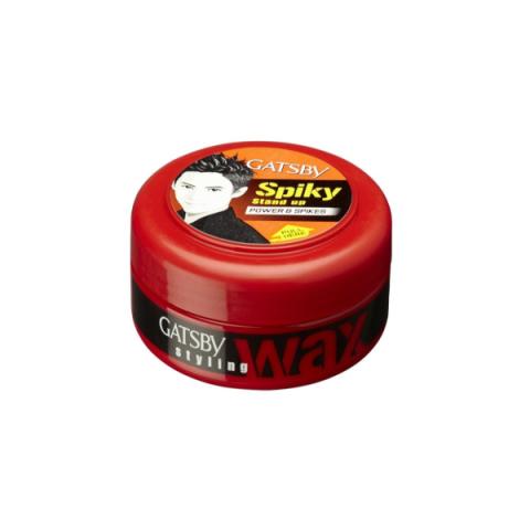 Mandom - Gatsby - Cire coiffante WAX (Power & Spikes) - 75g Mandom - Gatsby - Cire coiffante WAX (Power & Spikes) - 75g