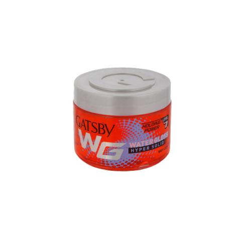 Mandom - Gatsby - Gel effet mouillé Water Gloss (Hyper Solid) - 75g Mandom - Gatsby - Gel effet mouillé Water Gloss (Hyper Solid) - 75g