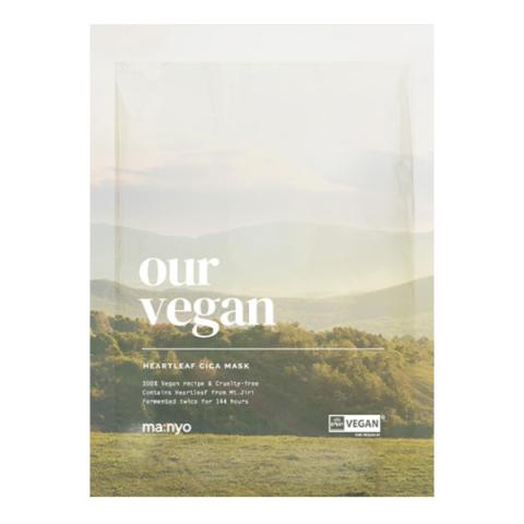 Ma:nyo - our vegan Heartleaf Cica Mask - 1pièce Ma:nyo - our vegan Heartleaf Cica Mask - 1pièce