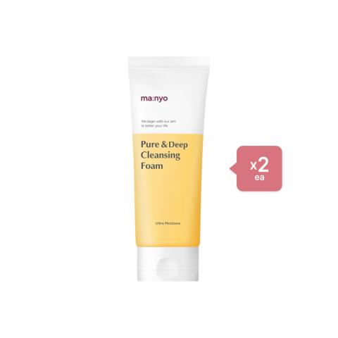 Ma:nyo Pure & Deep Cleansing Foam - 100ml (2ea) Set Ma:nyo Pure & Deep Cleansing Foam - 100ml (2ea) Set