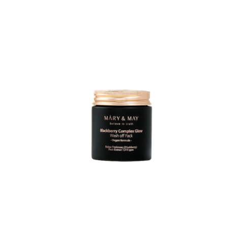 MARY&MAY - Blackberry Complex Glow Wash Off Pack - 125g MARY&MAY - Blackberry Complex Glow Wash Off Pack - 125g