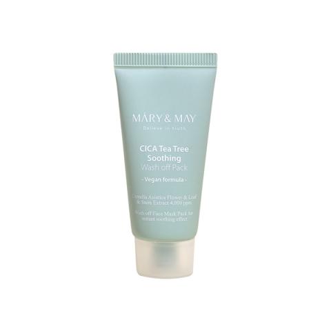 Mary&May - Cica Tea Tree Soothing Wash Off Pack - 30g Mary&May - Cica Tea Tree Soothing Wash Off Pack - 30g