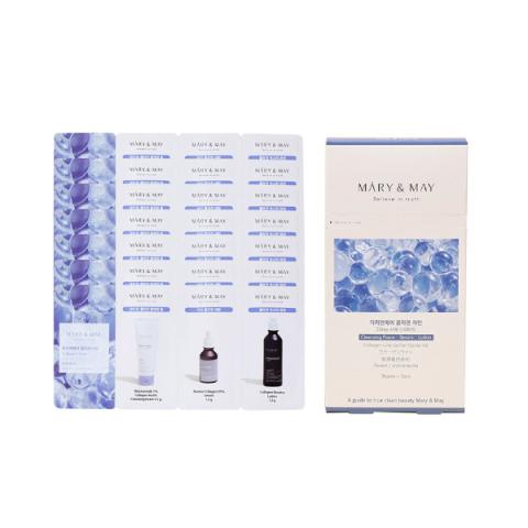 MARY&MAY - Collagen Line 3 Step Sachet Starter Kit MARY&MAY - Collagen Line 3 Step Sachet Starter Kit
