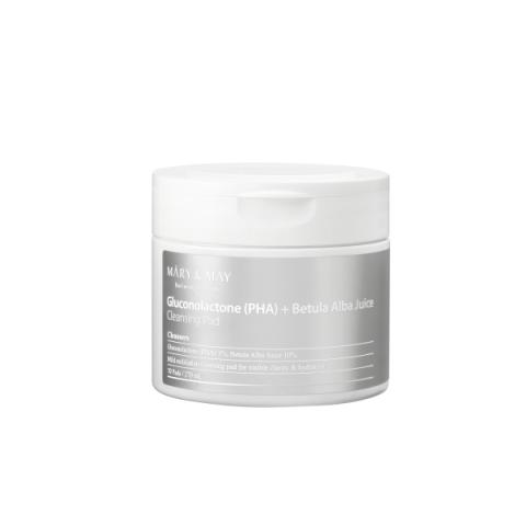 MARY&MAY - Gluconolactone (PHA) + Tampon Nettoyant au Jus de... MARY&MAY - Gluconolactone (PHA) + Tampon Nettoyant au Jus de...