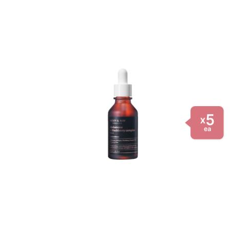 MARY&MAY Idebenone+Blackberry Complex Serum - 30ml (5ea) Set
