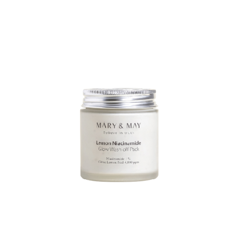 MARY&MAY - Lemon Niacinamide Glow Wash Off Pack - 125g MARY&MAY - Lemon Niacinamide Glow Wash Off Pack - 125g
