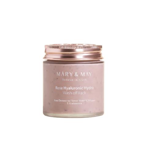 MARY&MAY - Rose Hyaluronic Hydra Wash Off Pack - 125g MARY&MAY - Rose Hyaluronic Hydra Wash Off Pack - 125g