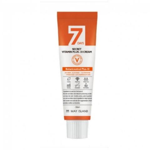 MAY ISLAND - 7 Days Secret Vita Plus 10 Crème - 50ml - 50ml MAY ISLAND - 7 Days Secret Vita Plus 10 Crème - 50ml - 50ml